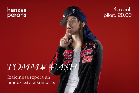 Izrādes "TOMM¥ €A$H. Koncerts Hanzas peronā" attels