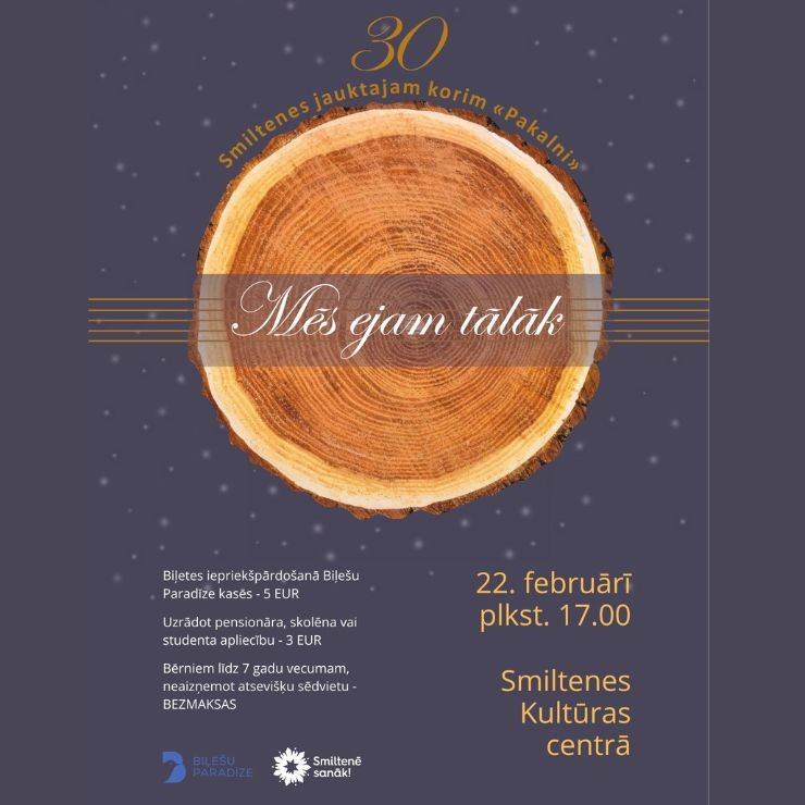 Izrādes "MĒS EJAM TĀLĀK | Kora "Pakalni" 30 gadu jubilejas koncerts" attels