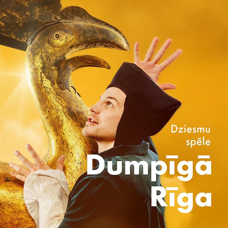 Izrādes "Dumpīgā Rīga" attels