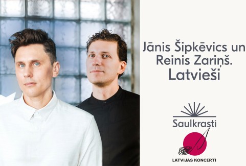 Izrādes "Jānis Šipkēvics un Reinis Zariņš. Latvieši" attels