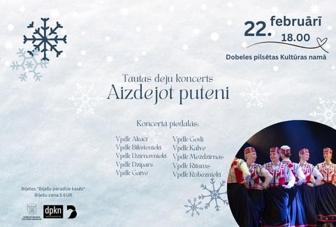 Izrādes "Tautas deju koncerts “Aizdejot puteni”" attels