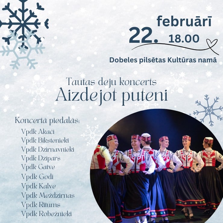 Izrādes "Tautas deju koncerts “Aizdejot puteni”" attels
