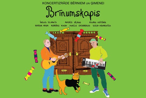 Izrādes "BRĪNUMSKAPIS | koncerts bērniem un ģimenēm" attels