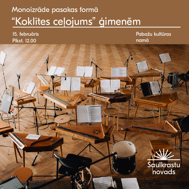 Izrādes "Koklītes ceļojums | Monoizrāde ģimenēm pasakas formā" attels