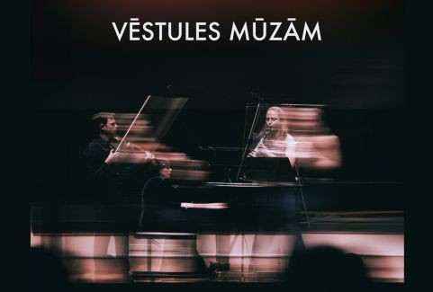 Izrādes "Koncertprogramma VĒSTULES MŪZĀM | Anna Gagāne, Pēteris Trasuns, Linda Leine" attels