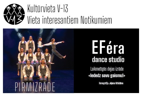Izrādes "EFéra dance studio Laikmetīgās dejas izrāde «Iededz savu gaismu!» Pirmizrāde." attels