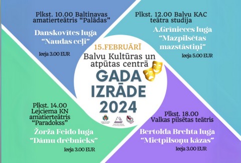 Изображение спектакля "Anita Grīniece “Mazpilsētas stāstiņi” | GADA IZRĀDES 2024"