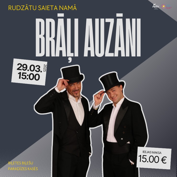 Izrādes "Brāļi Auzāni" attels