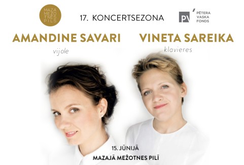 Izrādes "Vineta Sareika un Amandine Savary" attels