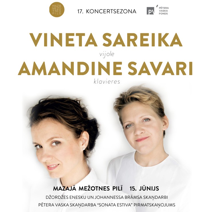 Izrādes "Vineta Sareika un Amandine Savary" attels