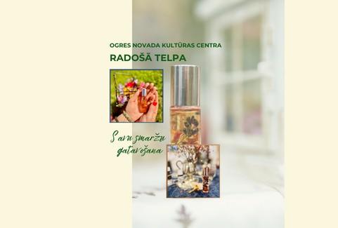 Izrādes "Meistarklase SAVU SMARŽU GATAVOŠANA" attels