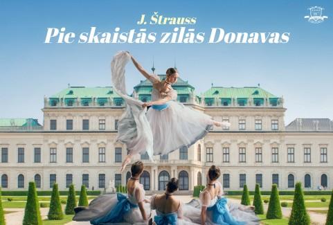 Izrādes "J. Štrauss - balets PIE SKAISTĀS ZILĀS DONAVAS - ar Eiropas baleta solistiem" attels