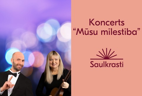 Izrādes "Koncerts “Mūsu mīlestība” Mārtiņš Brūvers un Laila Ilze Purmaliete “Čikāgas piecīšu skaistākās dziesmas“" attels