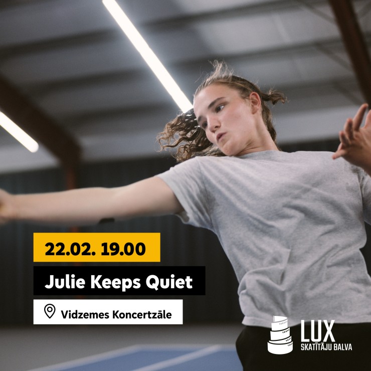 Izrādes "KINO/ Eiropas Parlamenta LUX Filmu dienas" | Filmas “Julie keeps quiet” seanss" attels