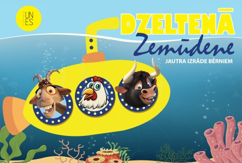 Izrādes "DZELTENĀ ZEMŪDENE JEB KUR PAZUDA INTERNETS" attels