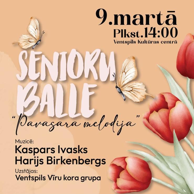 Izrādes "Senioru balle "Pavasara melodija"" attels