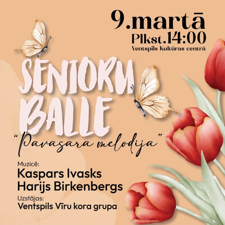 Izrādes "Senioru balle "Pavasara melodija"" attels