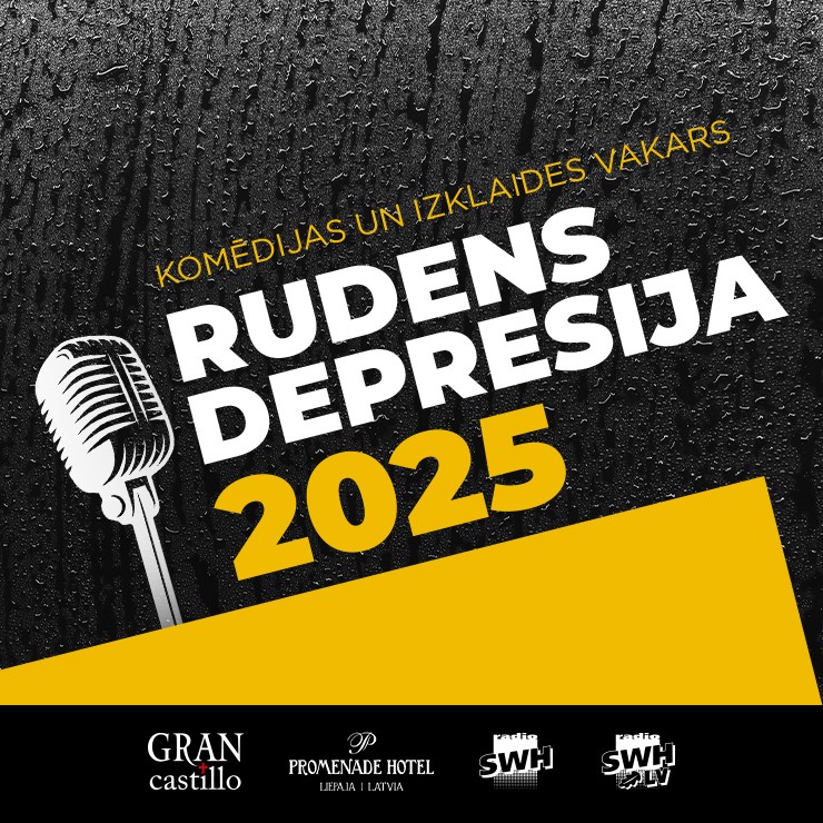 Изображение спектакля "Komēdijas un izklaides vakars - RUDENS DEPRESIJA 2025 / RĒZEKNE"