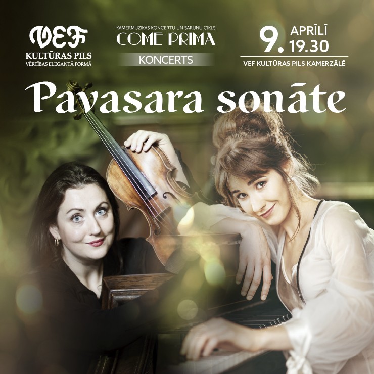Izrādes "Koncertu un sarunu cikls COME PRIMA | PAVASARA SONĀTE" attels