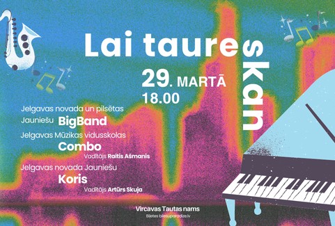 Izrādes "LAI TAURE SKAN | Džeza koncerts divās daļās" attels