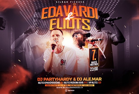 Izrādes "Edavārdi & Eliots x Silrak - DJ PARTYHARDY & DJ ALE.MAR" attels