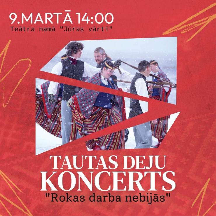 Izrādes "Rokas darba nebijās | Kultūras centra un Ventspils novada tautas deju kolektīvu koncerts" attels