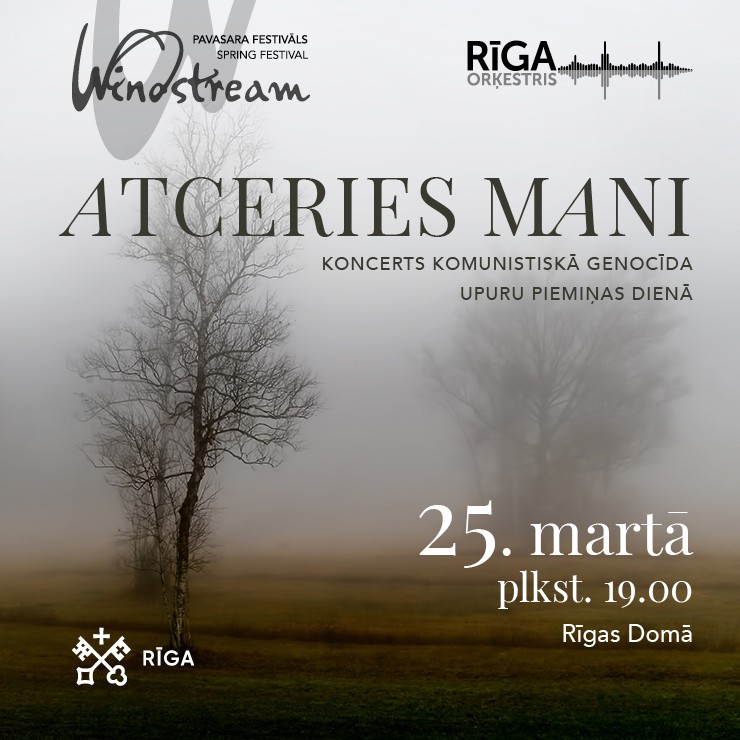 Izrādes "ATCERIES MANI. Orķestris “Rīga” un Ēriks Kiršfelds. Festivāls WINDSTREAM2025" attels