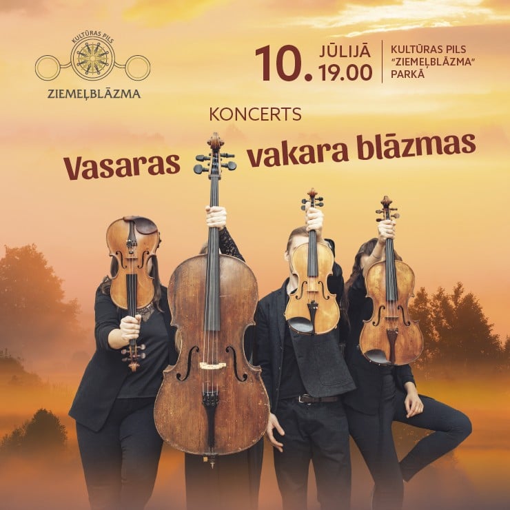 Izrādes "KONCERTS | VASARAS VAKARA BLĀZMAS" attels