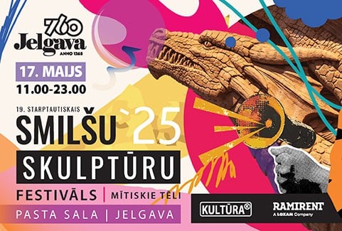 Izrādes "Smilšu skulptūru festivāla grandiozā atklāšana Jelgavā / “SAND SIGNS 2025”" attels