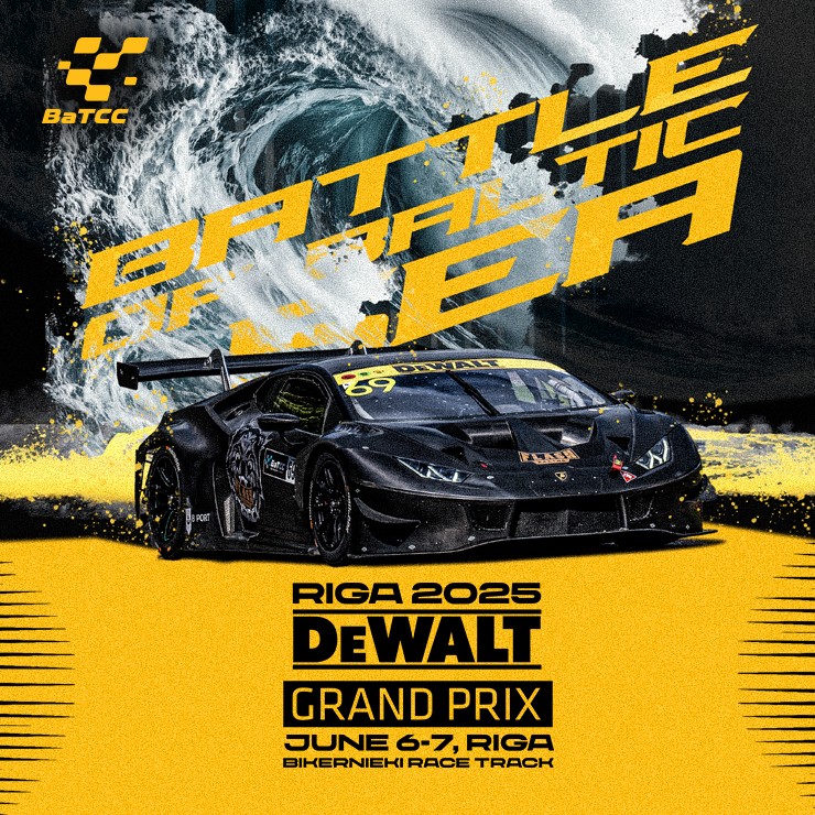 Image of the event ""DeWALT Grand Prix 2025" autošosejas sacensības"