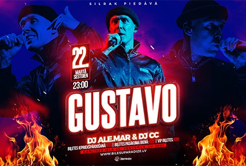 Izrādes "GUSTAVO x Silrak - DJ ALE.MAR & DJ CC" attels