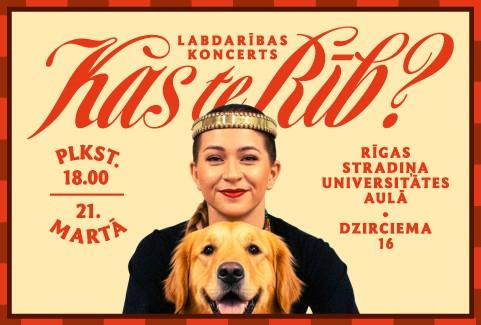 Izrādes "Labdarības koncerts "Kas te rīb?"" attels