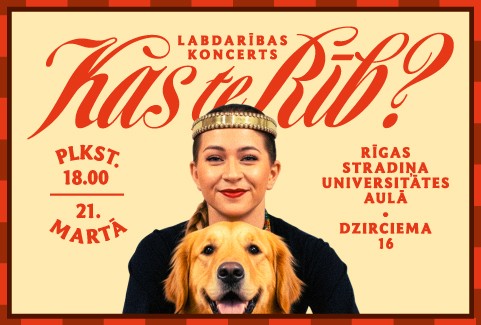 Izrādes "Labdarības koncerts "Kas te rīb?"" attels