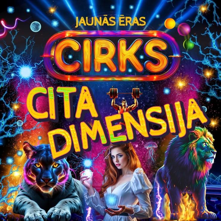 Izrādes "Jaunās ēras cirks CITA DIMENSIJA" attels