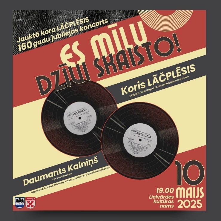 Izrādes "ES MĪLU DZĪVI SKAISTO | Kora “Lāčplēsis” 160 gadu jubilejas koncerts" attels