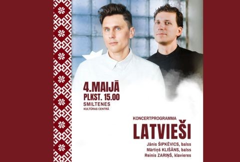 Izrādes "Jānis Šipkēvics un Reinis Zariņš. Latvieši" attels