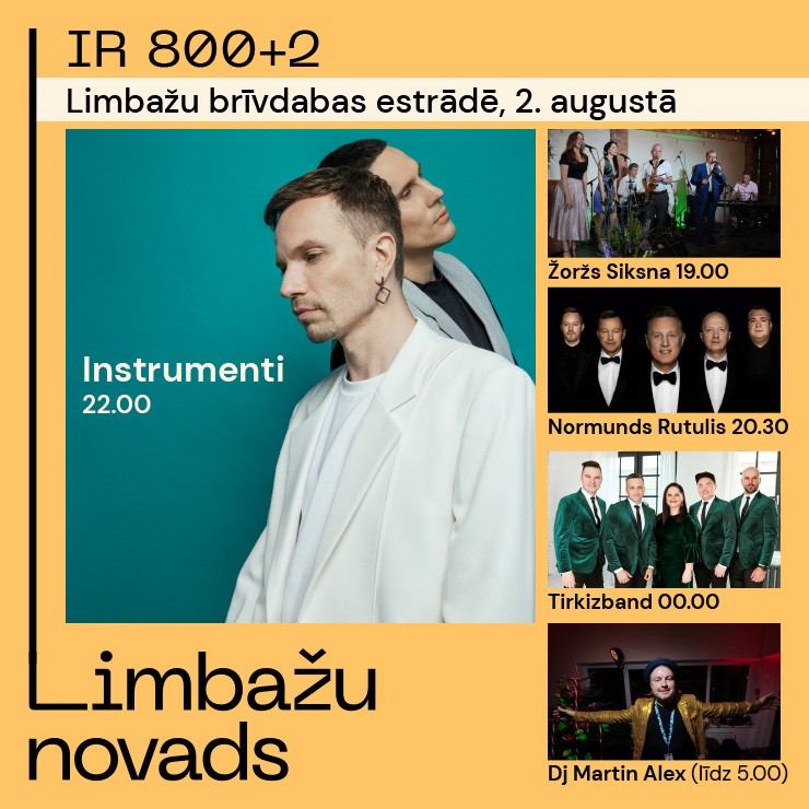 Izrādes "IR 800+2! // Limbažu pilsētas svētki" attels