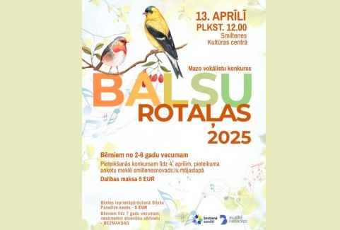 Izrādes "Mazo vokālistu konkurss "Balsu rotaļas"" attels