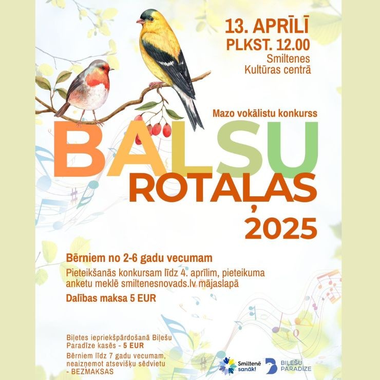 Izrādes "Mazo vokālistu konkurss "Balsu rotaļas"" attels