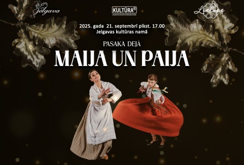 Izrādes "Pasaka dejā “Maija un Paija”" attels