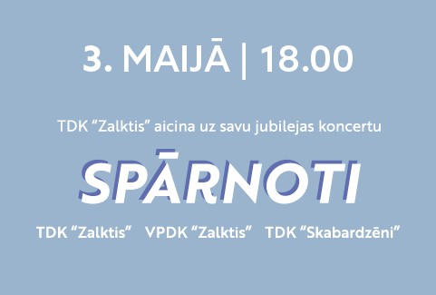 Izrādes "Tautas deju kolektīvs “Zalktis” aicina uz savu jubilejas koncertu “SPĀRNOTI”" attels
