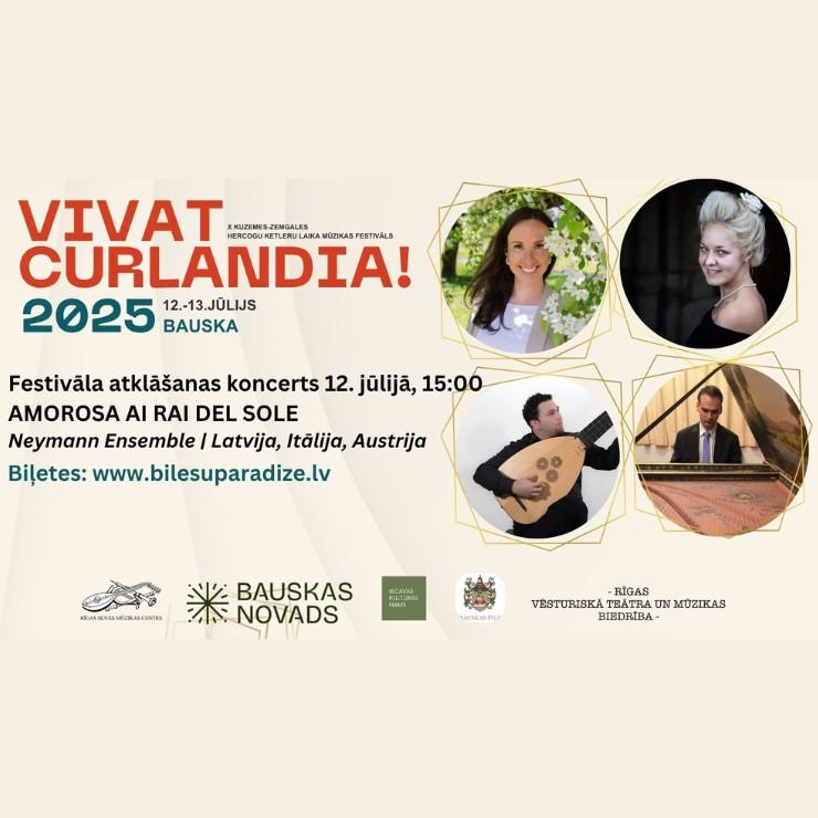 Izrādes "VIVAT CURLANDIA! 2025 | Koncerts AMOROSA AI RAI DEL SOLE" attels