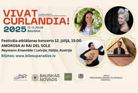 Izrādes "VIVAT CURLANDIA! 2025 | Koncerts AMOROSA AI RAI DEL SOLE" attels