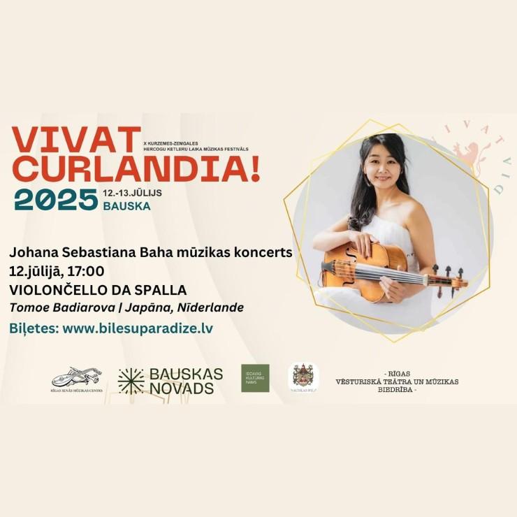 Izrādes "VIVAT CURLANDIA! 2025 | Koncerts VIOLONČELLO DA SPALLA" attels
