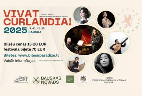 Izrādes "VIVAT CURLANDIA! 2025 | FESTIVĀLA KOPBIĻETE" attels