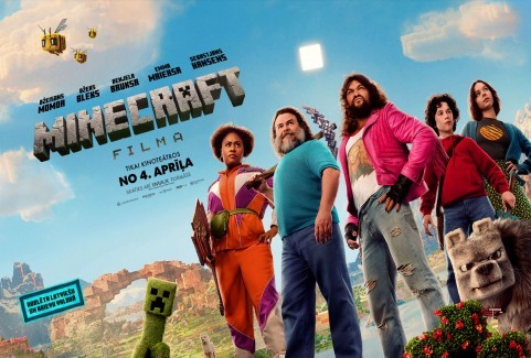 Izrādes "Ģimenes piedzīvojumu filma MINECRAFT FILMA / A MINECRAFT MOVIE" attels