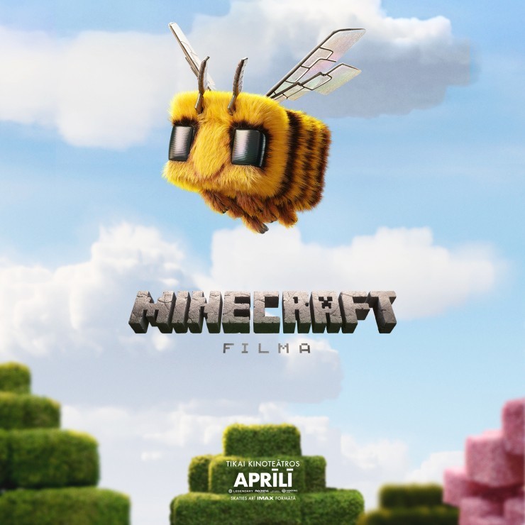 Izrādes "Ģimenes piedzīvojumu filma MINECRAFT FILMA / A MINECRAFT MOVIE" attels