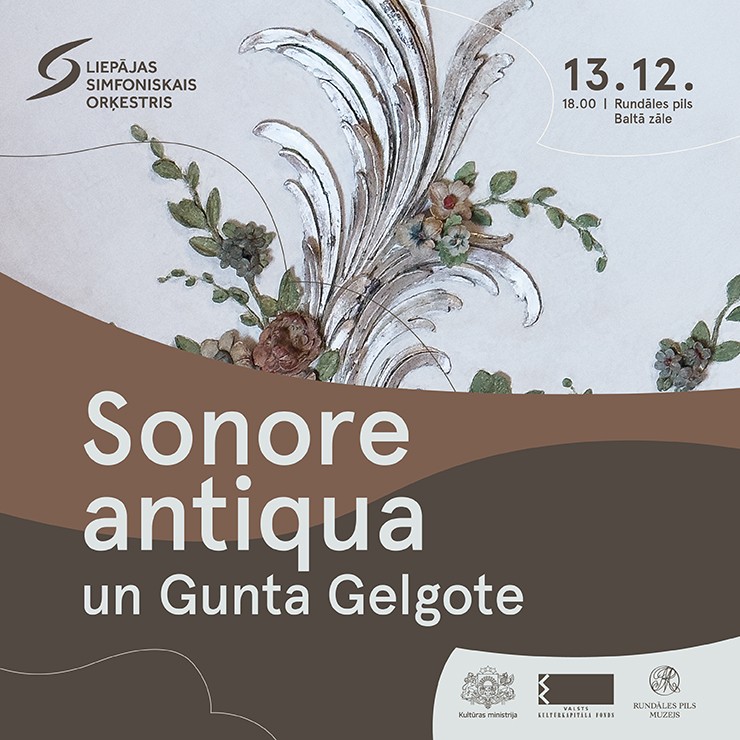 Izrādes "Sonore Antiqua. Gunta Gelgote" attels