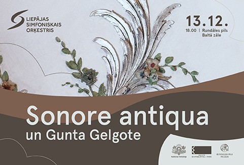 Izrādes "Sonore Antiqua. Gunta Gelgote" attels
