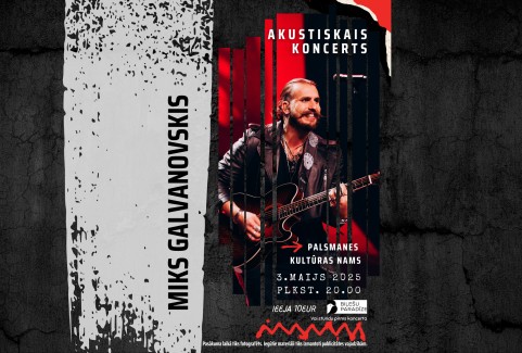 Izrādes "Miks Galvanovskis. Akustiskais koncerts" attels